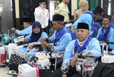 Operasional Haji 2026 di Sumsel Dimulai, 443 Jemaah Kloter 1 OKU Timur Masuk Asrama