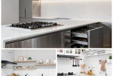 Dapur Makin Rapi! 7 Inspirasi Meja Kompor Minimalis Modern 2026 yang Mudah Dirawat!
