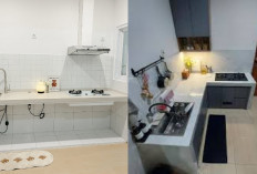 Dapur Kompor Tanam Modern dan Fungsional, Bikin Masak Lebih Nyaman!