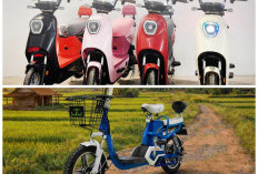Praktis untuk Harian! Sepeda Listrik Richey Comfort dengan Baterai Graphene Cocok untuk Ibu Rumah Tangga