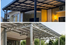 Lebih dari Sekadar Atap, Ragam Kanopi Baja Ringan Ini Bikin Tampilan Rumah Makin Menawan