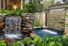 Rahasia Rumah Terasa Tenang dan Homey, Ternyata dari Air Terjun Dinding!
