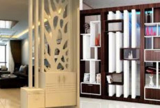Sekat Ruangan Minimalis Modern 2 Muka yang Cocok untuk Ruang Terbuka!