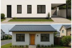 Inspirasi Rumah Sederhana di Pinggir Jalan dengan Fasad Minimalis yang Tetap Menawan