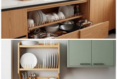 Rak Piring Kayu Minimalis: Cara Praktis Menata Dapur agar Lebih Rapi dan Estetik