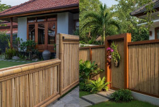 Inspirasi Desain Pagar Bambu Sederhana Depan Rumah yang Estetik dan Natural!