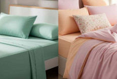 Warna Sprei yang Membuat Kamar Tidur Lebih Terang dan Nyaman!