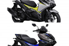 Yamaha Aerox Alpha 2026 Tampil Makin Garang! Warna dan Grafis Barunya Bikin Skutik Ini Terlihat Lebih Sporty!