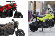 Motor Mini Paling Keren! Honda Navi Tampil Sporty dengan Mesin Matic