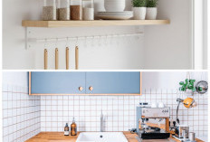 Ide Rak Gantung Dapur yang Fungsional, Ruangan Lebih Tertata dan Estetik