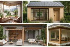 Cahaya Jadi Kunci! 7 Desain Rumah Kecil dengan Jendela Besar yang Bikin Hunian Terlihat Lapang dan Sejuk