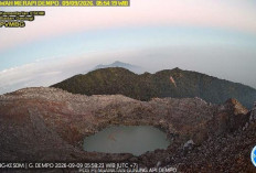 Trekam Tremor, Gunung Dempo Masih Level II Waspada 