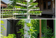Solusi Lahan Sempit 2026: Cara Rakit Tower Garden PVC, Hemat Air 90% dan Panen Tiap Hari!