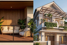 Fasad Balkon Rumah Terbaru 2026, Desain Modern yang Estetik dan Fungsional!