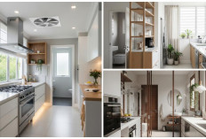 7 Model Dapur Minimalis Dekat Kamar Mandi yang Tidak Pengap untuk Hunian Modern 2026