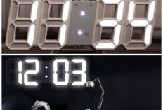 Sentuhan Futuristik untuk Hunian: 5 Jam Dinding Digital Stylish dan Panduan Memilih