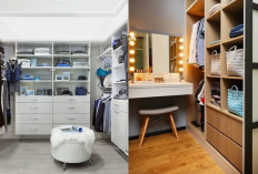 Walk-In Closet di Kamar Sempit: Ide Cerdas Bikin Ruangan Lebih Lega!