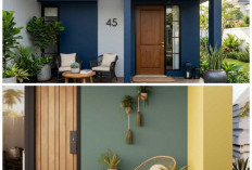 Kreasi Warna Teras Rumah: 7 Kombinasi Dua Warna yang Bikin Tampilan Makin Menawan