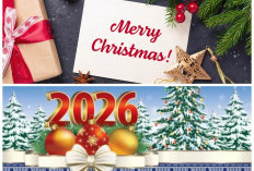 Kumpulan Ucapan Natal dan Tahun Baru 2026 Paling Berkesan, Lengkap dengan Kata Bijak & Twibbon Keren