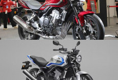 Honda CB400 Super Four E-Clutch, Naked Sport 4-Silinder 58 PS, Kopling Elektronik dan TFT 5 Inci, Ini Speknya!