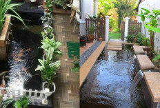 Inspirasi Kolam Ikan Minimalis di Sudut Depan Rumah, Tampilan Auto Estetik!