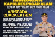 Cuaca Ekstrem Meningkat, Kapolres Pagaralam Imbau Warga Tingkatkan Kewaspadaan Selama Musim Hujan