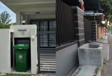 Bak Sampah Beton Modern untuk Depan Rumah yang Tidak Mengganggu Visual!