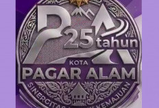 Koin Perak Jadi Logo Resmi HUT ke-25 Kota Pagar Alam, Simbol Sinergi untuk Kemajuan