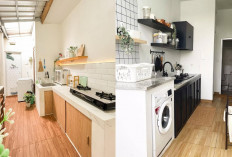 Desain Dapur dan Tempat Cuci Baju Minimalis, Praktis dan Estetis untuk Rumah Modern!