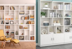Desain Rak Buku Minimalis Modern, Estetik dan Cocok untuk Semua Ruangan!