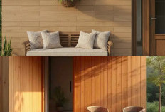 12 Ide Desain Keramik Dinding Teras Motif Kayu yang Bikin Rumah Terlihat Mewah dan Hangat