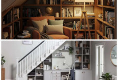 Bukan Cuma Gudang! 7 Ide Kreatif Sulap Bawah Tangga Jadi Ruangan Unik yang Mewah dan Multifungsi