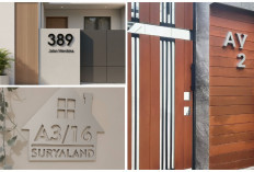 7 Ide Desain Nomor Rumah Unik tapi Tetap Estetik, Bikin Hunian Mudah Dikenali