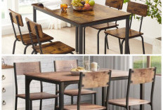 Model Meja Makan Kayu Jati Modern 2026 yang Mewah dan Anti Rayap