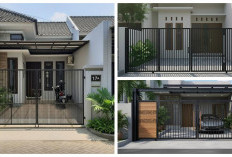 Solusi Carport Kecil: 12 Desain Pagar Besi Lipat Dua Daun Paling Fungsional