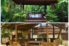 7 Konsep Saung Bambu Unik yang Memadukan Estetika Tradisional dan Kenyamanan Modern