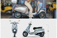 Tampil Futuristik! Vespa Elettrica Hadirkan Sentuhan Klasik dengan Inovasi Ramah Lingkungan