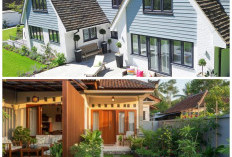 Rumah Mungil Nuansa Vila: Inspirasi Desain dengan Kebun Hijau dan Teras Samping
