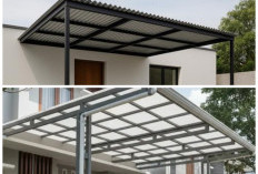 Hunian Makin Modern! 10 Model Kanopi Spandek Minimalis yang Kuat dan Estetik