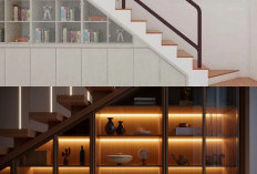 Solusi Lahan Terbatas: Inspirasi Lemari di Bawah Tangga yang Super Fungsional