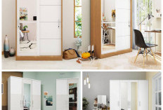 Kamar Makin Estetik! 7 Inspirasi Lemari Pakaian Minimalis Modern yang Bikin Ruangan Terlihat Lebih Luas!