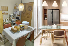 Desain Meja Makan Minimalis untuk Rumah Tipe Kecil, Bikin Ruang Terasa Lega!
