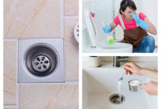 Tips Ampuh Membersihkan Saluran Pembuangan Kamar Mandi, Bebas Bau Tak Sedap dalam Hitungan Menit