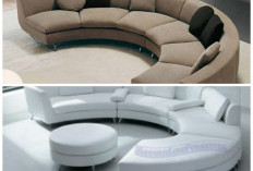 Tak Lagi Kaku! 11 Pilihan Sofa Bundar untuk Ruang Tamu Elegan dan Cozy