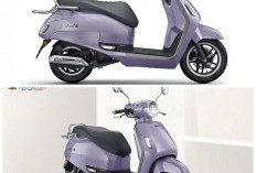 Honda NS125LA 2026 Hadir dengan Warna Ungu Elegan, Skutik Retro Ini Bikin Melirik