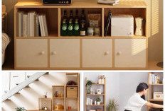 Bukan Sekadar Tempat Buku! Rak Unik Ini Bikin Sudut Rumah Makin Estetik!