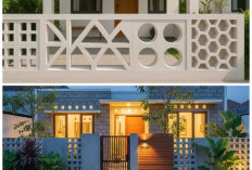 Percantik Teras dengan Pagar Hebel Minimalis, Desain Simpel tapi Tetap Fungsional