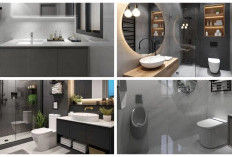 4 Desain Kamar Mandi Abu-Abu: Ide Modern yang Netral dan Elegan untuk Hunian Masa Kini