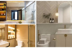 Kamar Mandi Rapi dan Estetik! 13 Ide Rak Stylish yang Bikin Ruang Nyaman Dipandang