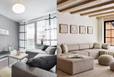 Warna Plafon dan Dinding Serasi, Bikin Ruangan Terasa Lebih Luas dan Nyaman!